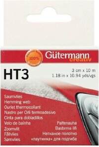 Gütermann Zoomvilt - Wit - 10 m x 3 cm - 4008015770457