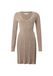 GUESS Gebreide jurk 'JOANNA' donkerbeige