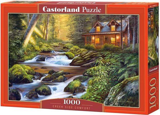 Castorland Creek Side Comfort - 1000 stukjes Puzzel - Landschap - 68cm