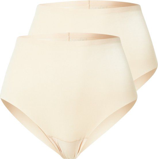 MAGIC Bodyfashion Dream Invisibles Slip (2-Pack) Latte Vrouwen - Maat XL