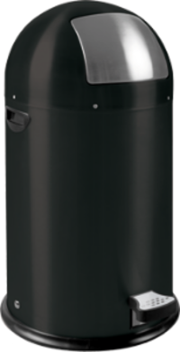 Vepa Bins VB 9648 Afvalcontainer - Zwart - 70cm