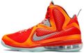 Nike LeBron 9 Herenschoenen, 40.5, Total Orange/Team Orange/Glow/Reflect Silver