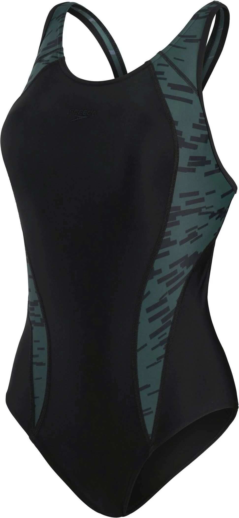Speedo Endurance+ Boom Splice Sportbadpak - Zwart/Grijs