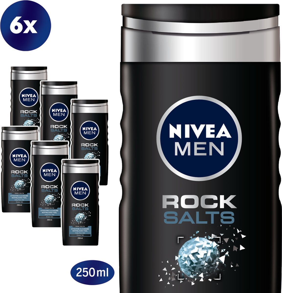 Nivea MEN Rock salts Douchegel