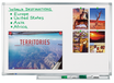 Legamaster Professional Whiteboard - 120 x 90 cm - Grey/White
