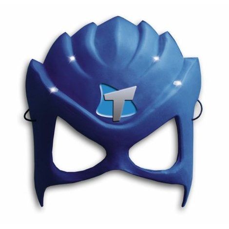 Mega Mindy Masker - Blauw - Rubber - 4-8 Jaar