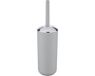 WENKO Set de brosse WC Autoportant Rond Brasil Plastique Gris