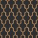 Dutch Wallcoverings Geometric Zwart en Goudkleurig Vliesbehang