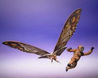 Bandai Tamashii Nations Godzilla x Kong: The New Empire S.H. Monster Arts Action Figuur 2-Pack Suko & Mothra