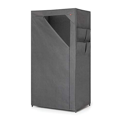 Rayen Kledingkast Basic - Stof - Grijs - 79 x 155 x 54 cm