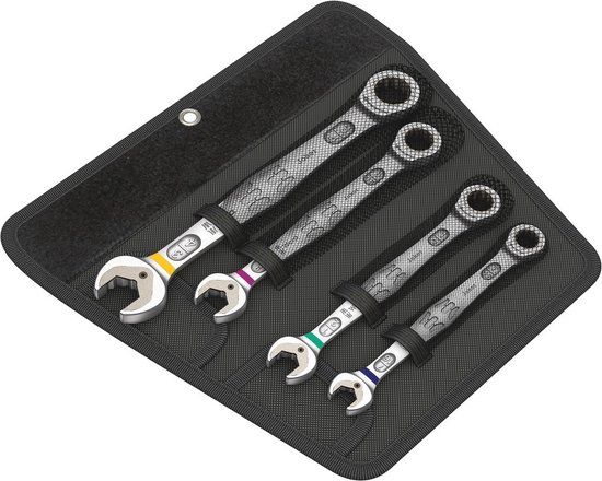 Wera Joker 4-delige steek-/ringratelsleutelset - Metrisch