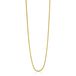 ZINZI 90 cm zilveren palmier ketting geel verguld ZILC-P90G