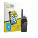 BROTECT Screenprotector 6 Pièces pour Icom IC-F4400DT Verre de Protection Transparent
