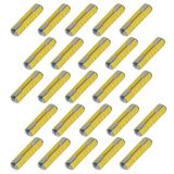25 SeKi 25 stuks torpedozekeringen 5A geel thermoplast