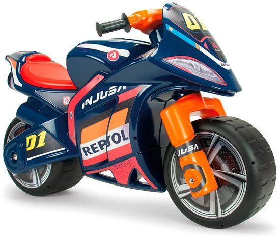 Injusa Moto Winner Repsol Competition Motorfiets Blauw Kinderen