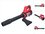 Milwaukee M12 BBL-0 Li-ion accu bladblazer body logo