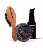 vanBAARD Baardverzorging Set - Baardolie, Shampoo & Borstel - 3-delig