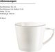 Mäser Koffieservies SITA 18-delig met Zwarte Rand
