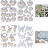 QUNXON 40 Pièces Stickers attrape-soleil