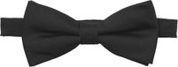 JACK&JONES - JACSOLID STRUCTURED BOWTIE - Heren - Strikjes - Black - Polyester - One size