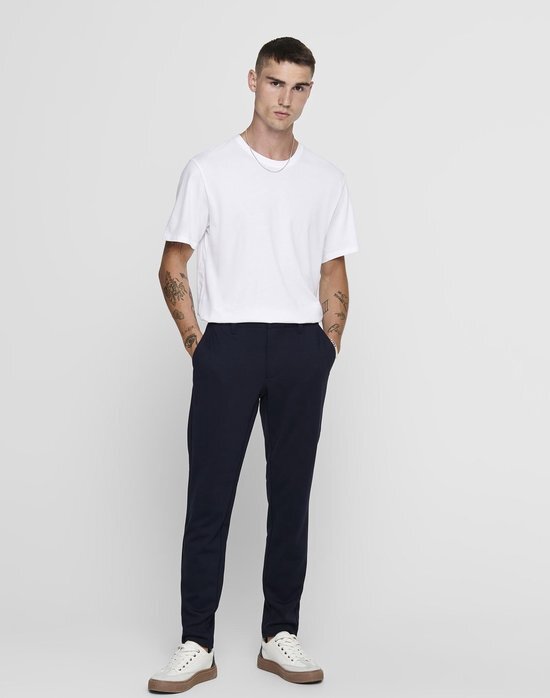 ONLY & SONS Mark - Broek - Heren - Donkergrijs - Maat: W29 X L34