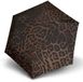 Knirps U.200 Ultra Light Duomatic Fashion Leo paraplu brun