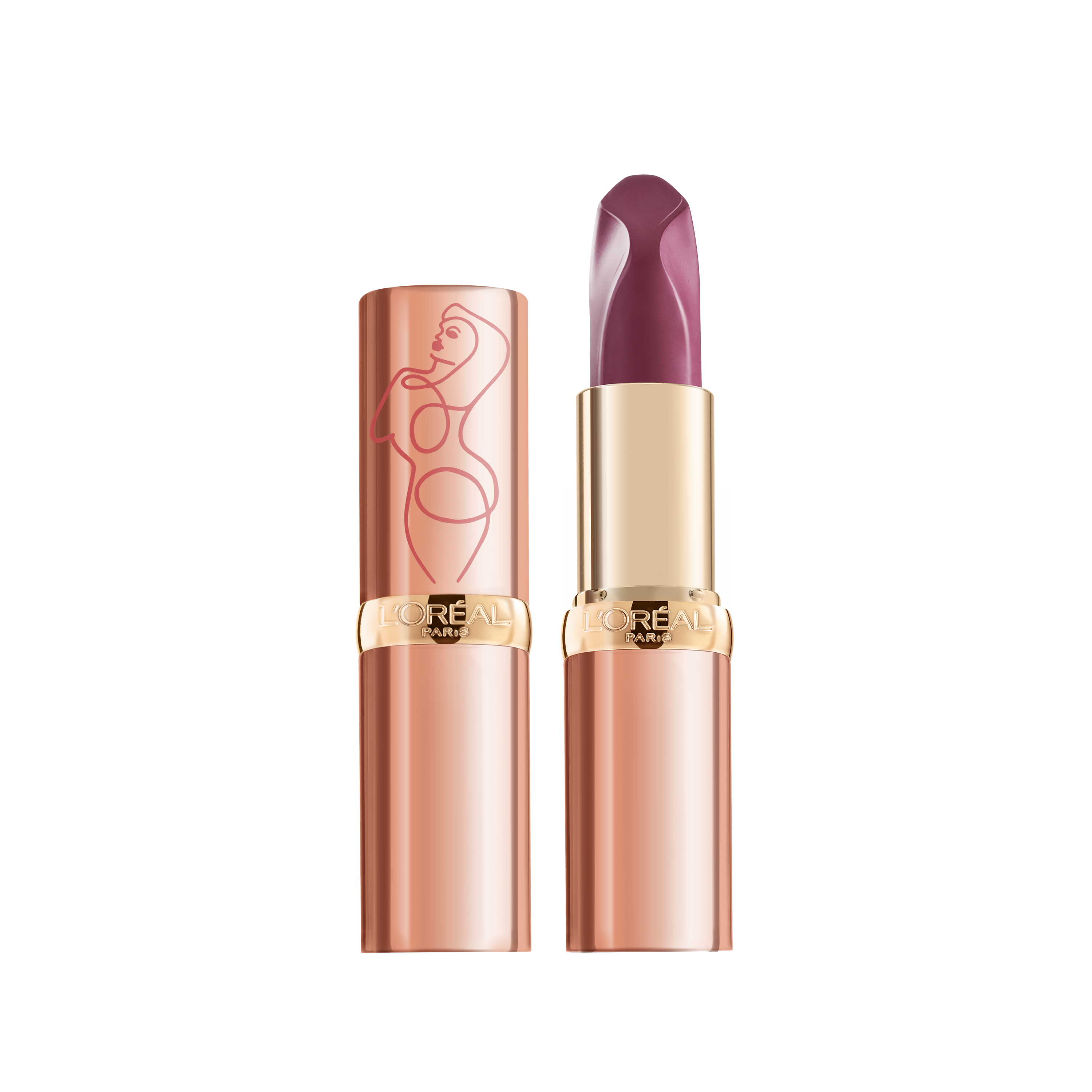 L'Oréal Color Riche Nude Insolents Lipstick - 176 Nu Irreverent - Nude - Verzorgende Lippenstift - 8,9ml