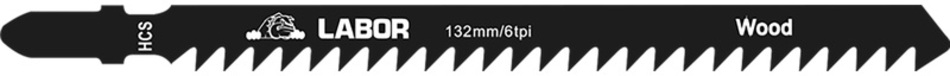 Labor decoupeerzaagbladen hout T344D 132mm (5 Stuks)