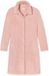 SCHIESSER Essentials badjas - dames teddyfleece kamerjas roze
