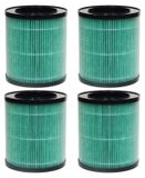 Morento Filtre de remplacement pour purificateur d'air 4-Pack H13 HEPA Charbon actif