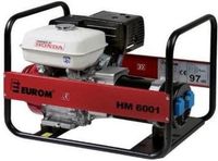 Eurom Bouwhout Benzine generator HM6001