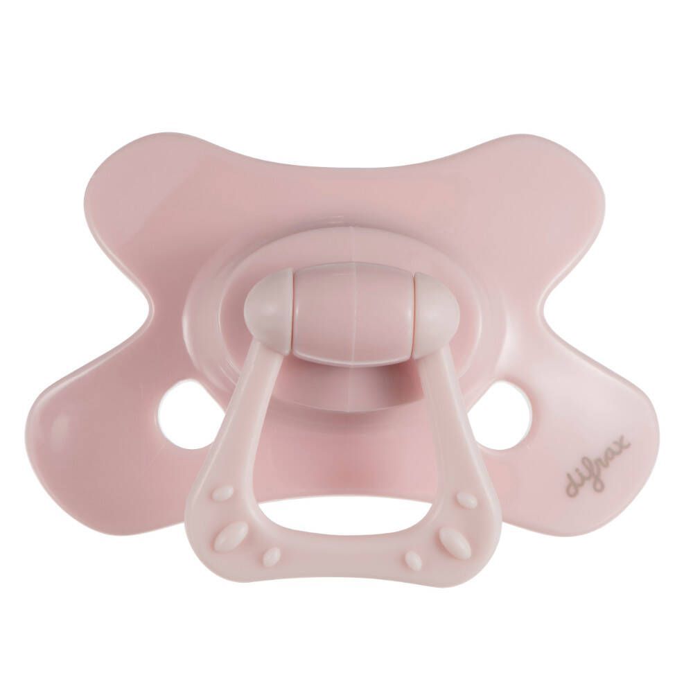 Difrax Fopspeen Natural 6+ Maanden - Pure Blossom Roze