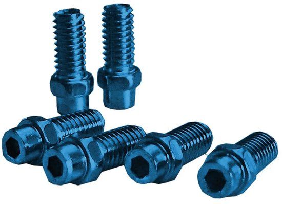 Pins Exustar 8 Mm Pedaalpennen 40 Eenheden Blauw