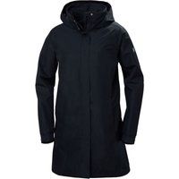 Helly Hansen Aden Lange Waterdichte Jas Dames Blauw 2XL