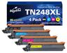 Brother Multipack toner (4 pièces) pour Brother TN-248/XL, adapté pour 3000/2300 pages