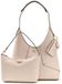 GUESS Darcy Hobo Bag Stone Lichtgrijs