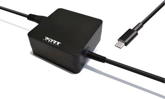Port Connect Power Supply 45W - Type C - Black