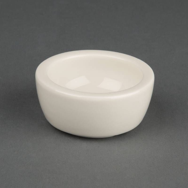 Olympia Boterschaal Porselein | 6.5 cm | 12 stuks