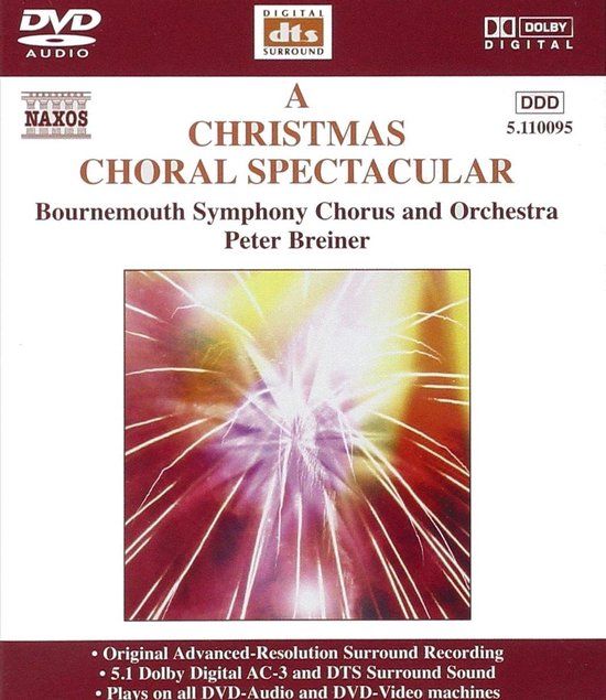 Outhere Naxos Bournemouth Symphony Chorus And Orc - A Christmas Choral Spectacular (DVD)
