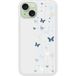 iPhone 15 Butterfly Bedrukt siliconen hoesje