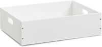Zeller - Storage Box, stackable, MDF, white