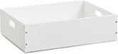 Zeller - Storage Box, stackable, MDF, white