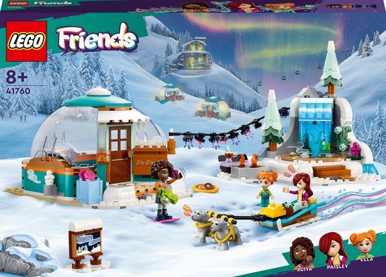 LEGO Friends Iglo Vakantieavontuur 41760 - Winter Glamping Set