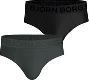 Björn Borg Sous-vêtements de sport en maille 2-pack Noir, XL