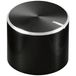 TRU COMPONENTS TC-11613908 Bouton rotatif Avec marquage de bouton Noir (Ø x h) 13 mm x 10 mm Aluminium, Plastique 1 pièce(s)