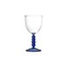 Bloomingville - Verre à vin Noemi - Bleu - Verre