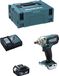 MAKITA Schlagschroefmachine DTW190RTJ1 (1 x 5,0 Ah accu + oplader DC18RC + MAKPAC 2 opbergkoffer)