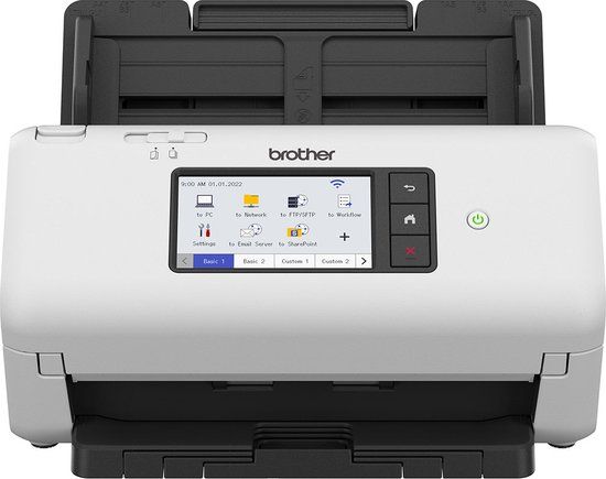 Brother ADS-4700W Scanner - A4 - 600 x 600 DPI - Zwart/Wit