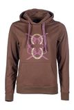 HKM Arctic Bay Sweatshirt met capuchon voor dames Donkerbruin XL