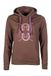 HKM Arctic Bay Sweatshirt met capuchon voor dames Donkerbruin XL